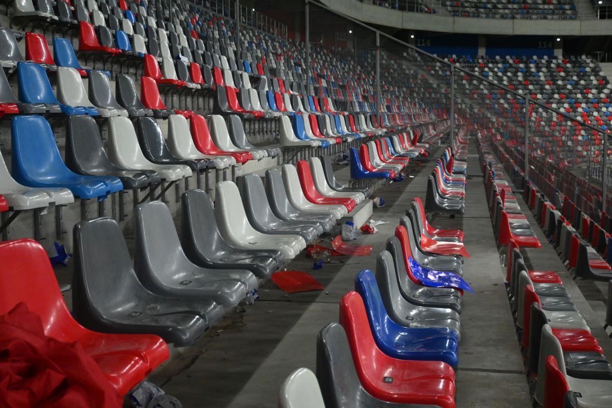 FOTO Stadionul Ghencea după FCSB - CFR Cluj
