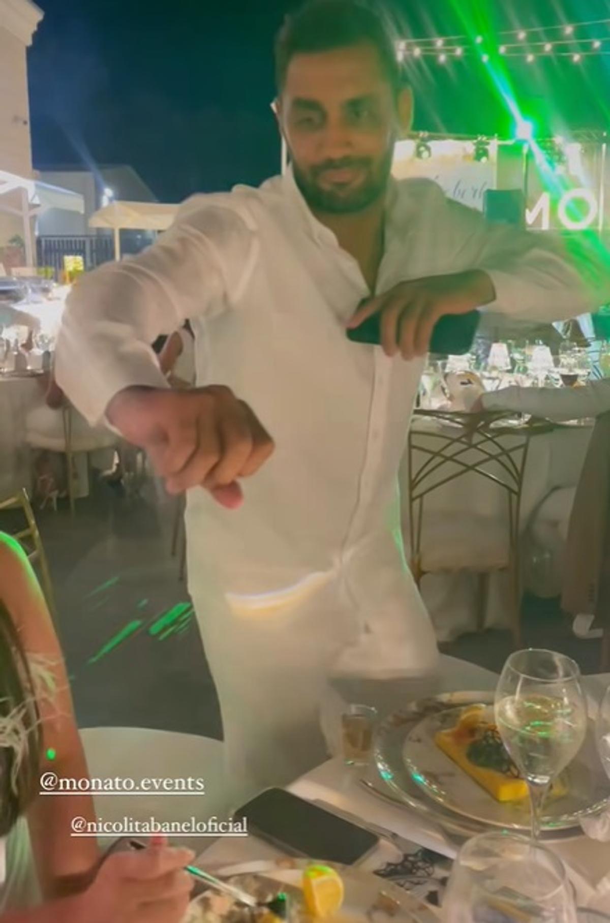 Banel Nicolita la petrecere