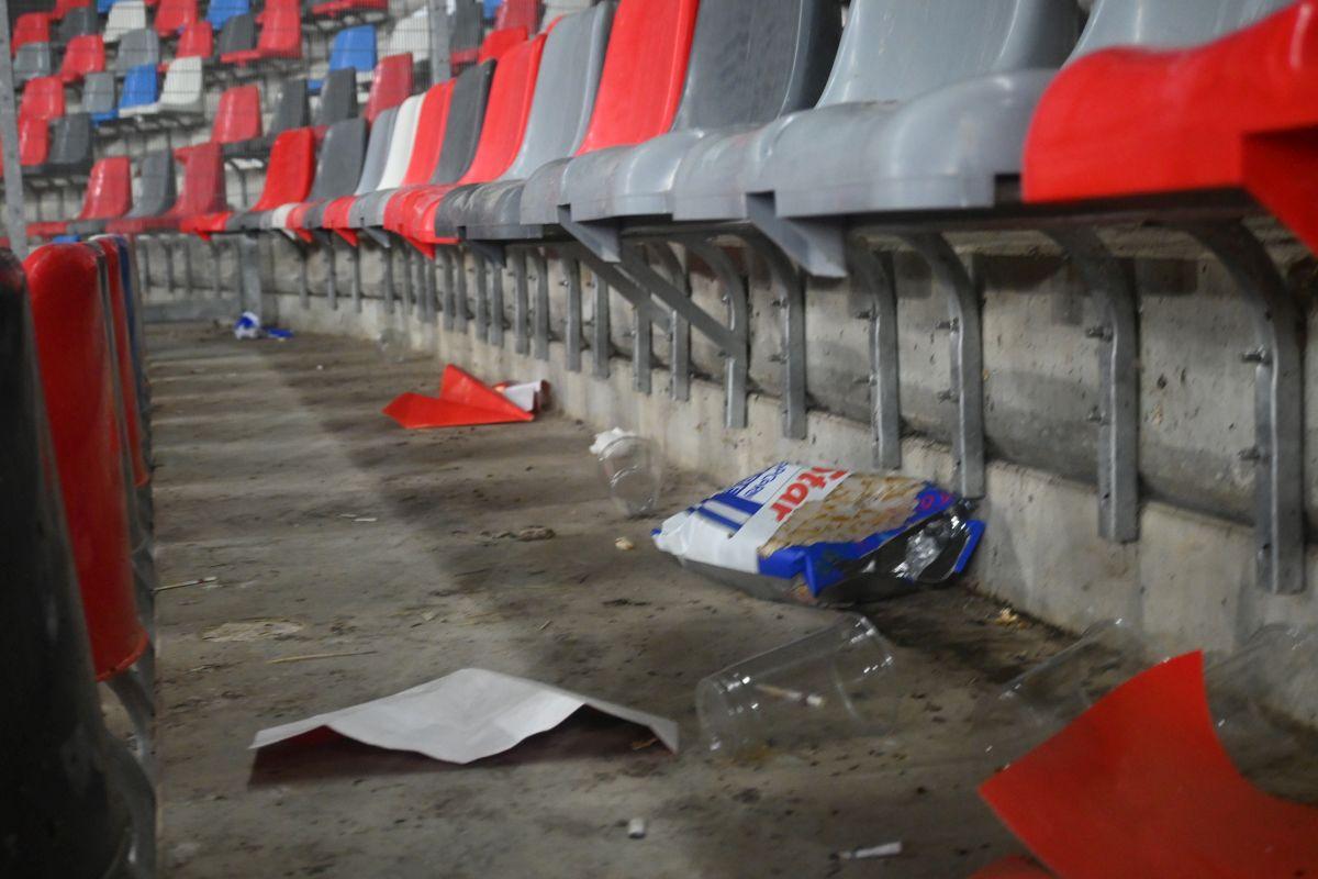 FOTO Stadionul Ghencea după FCSB - CFR Cluj