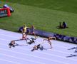 Haos la atletism, pe 5.000 de metri! Scandal după ce au căzut precum popicele: „M-a împins, depun contestație!” » Arbitrul a intervenit decisiv