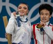 Mihaela Cambei argint la Jocurile Olimpice de la Paris 2024, aur pentru Zhihui Hou Foto: Raed Krishan (Paris)