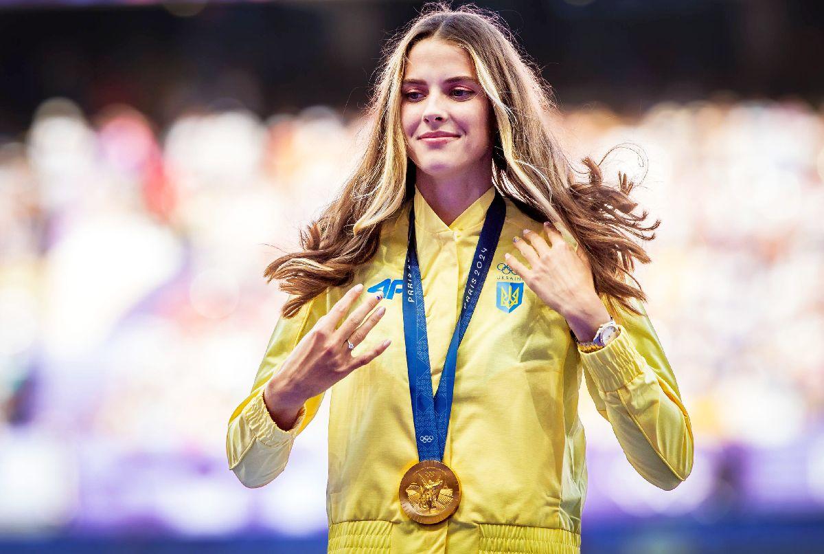 „Rusia ne-a ucis sute de sportivi!” » Campioana olimpică a Ucrainei, sclipitoarea Yaroslava Mahuchikh, a ținut un discurs profund la Paris