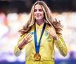 Yaroslava Mahuchikh, cu medalia de aur la gât / Sursă foto: Imago Images