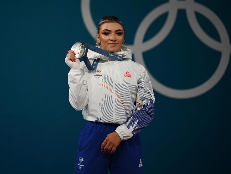Mihaela Cambei argint la Jocurile Olimpice de la Paris 2024 Foto: Raed Krishan (Paris)