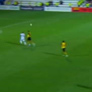 Golul marcat de portar în Noah - AEK Atena