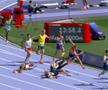Haos la atletism, pe 5.000 de metri! Scandal după ce au căzut precum popicele: „M-a împins, depun contestație!” » Arbitrul a intervenit decisiv