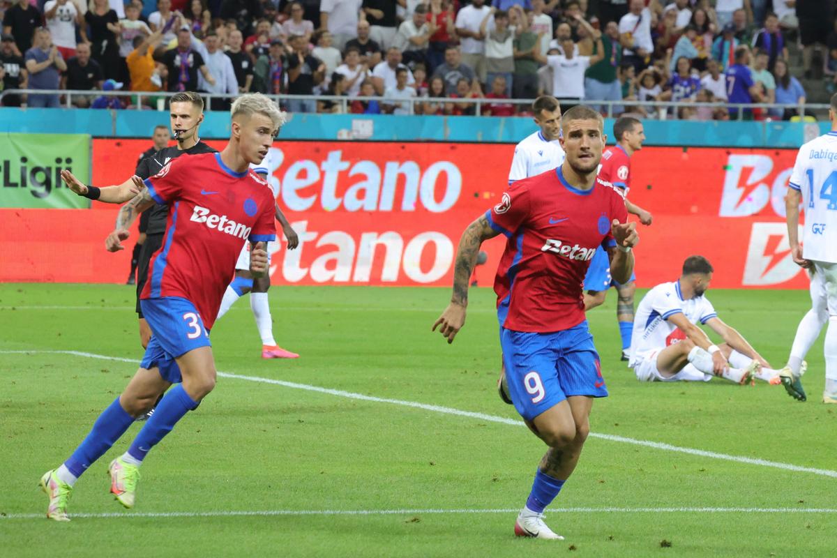 FCSB - Drita, cadre din meci de Ionuț Iordache