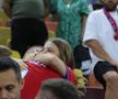 Momente emoționante pe Arena Națională cu Daniel Bîrligea și Antonia Salanță. Foto: Ionuț Iordache (GSP.RO)
