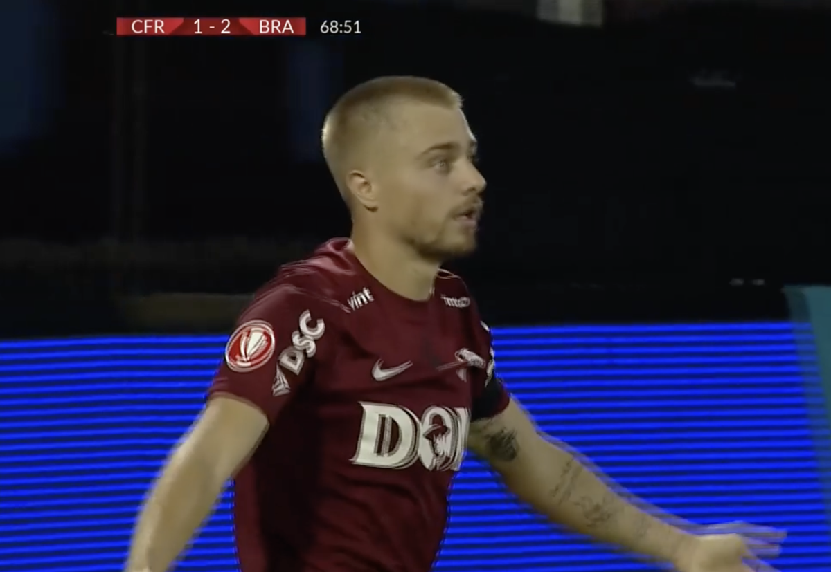 Penalty refuzat pentru CFR Cluj în meciul cu Braga
