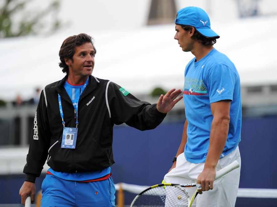 Francis Roig, alături de Rafael Nadal/Foto: Getty Images Emma Răducanu a început să lucreze cu fostul antrenor al lui Rafael Nadal: „Merge chiar bine”
