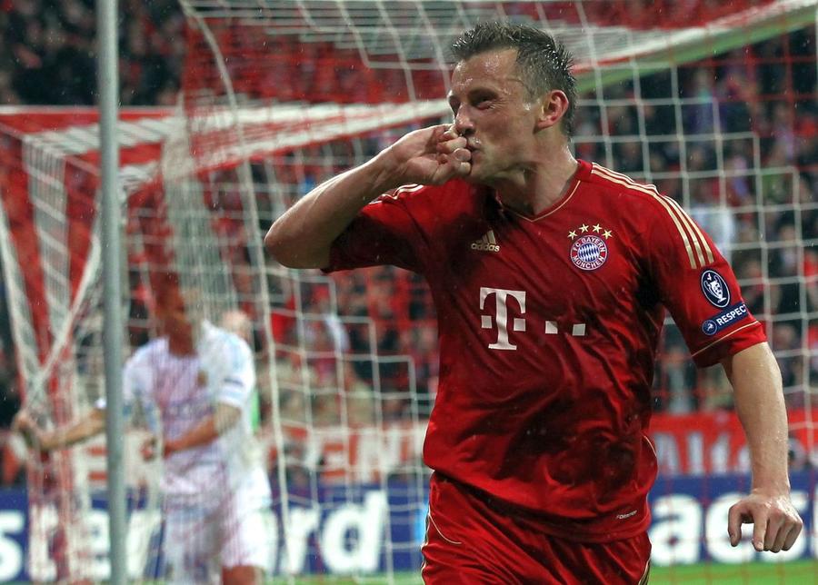 Ivica Olic, în ultimul său sezon la Bayern Munchen / FOTO: Guliver/Getty Images „Cine e idolul tău din fotbal?” » Răspunsul lui „Nae” de la „naționala” României i-a lăsat pe italieni cu gura căscată
