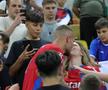 Momente emoționante pe Arena Națională cu Daniel Bîrligea și Antonia Salanță. Foto: Ionuț Iordache (GSP.RO)