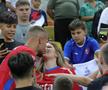 Momente emoționante pe Arena Națională cu Daniel Bîrligea și Antonia Salanță. Foto: Ionuț Iordache (GSP.RO)