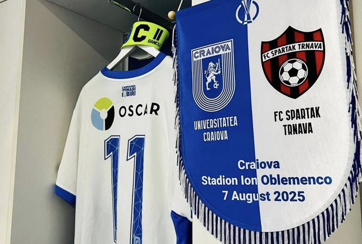 Imagini din vestiarul juveților, înainte de Craiova - Trnava / Sursă foto: Facebook@ Universitatea Craiova