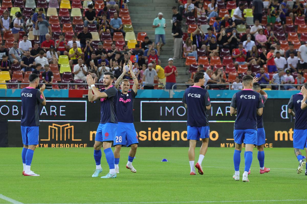 FCSB - Drita, imagini dinaintea meciului