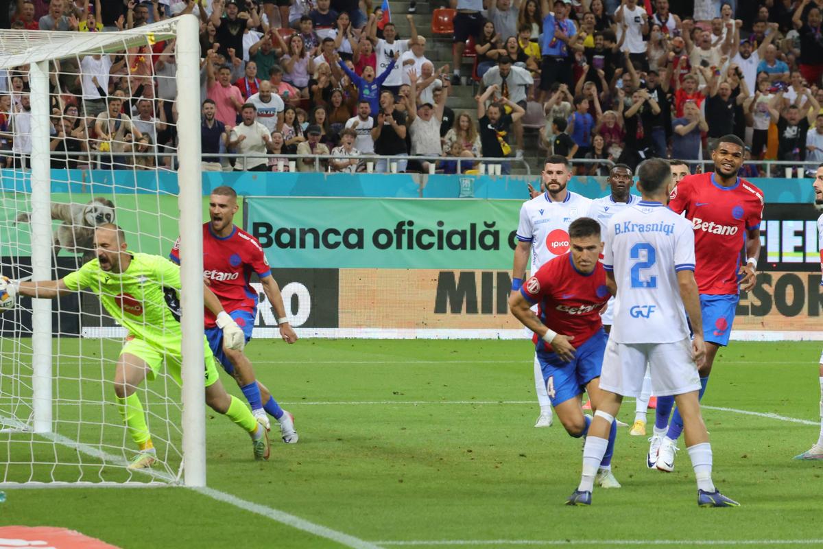 FCSB - Drita, cadre din meci de Ionuț Iordache