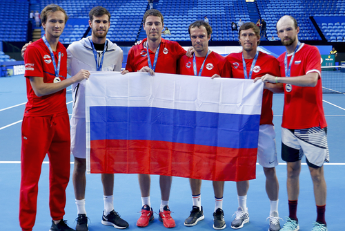 Echipa Rusiei, la tenis. Foto: Imago