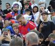 Momente emoționante pe Arena Națională cu Daniel Bîrligea și Antonia Salanță. Foto: Ionuț Iordache (GSP.RO)