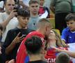 Momente emoționante pe Arena Națională cu Daniel Bîrligea și Antonia Salanță. Foto: Ionuț Iordache (GSP.RO)