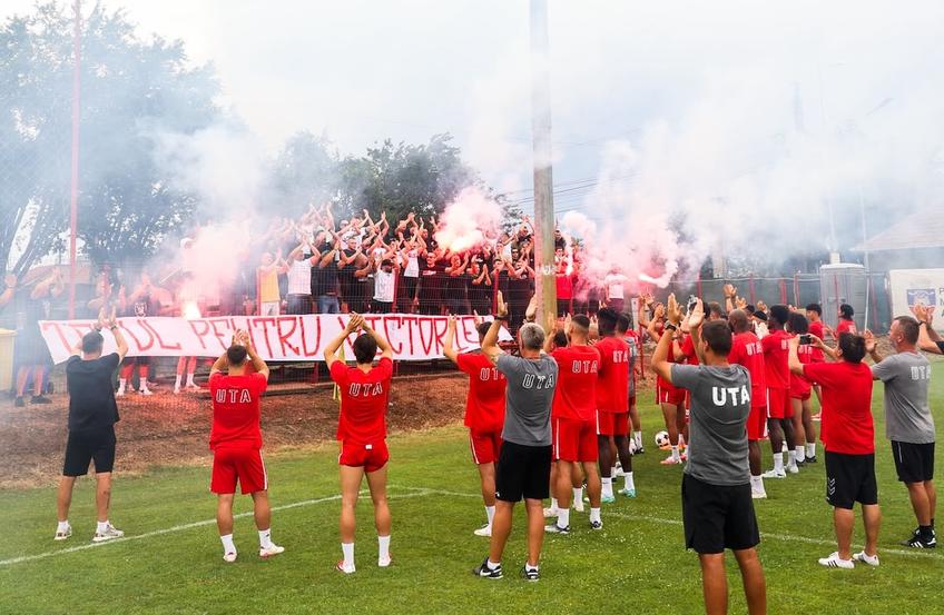 UTA Arad – Rapid, meci de tradiție în prima divizie