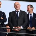 Președintele UEFA, Aleksander Ceferin, nu-l slăbește deloc pe Gianni Infantino / Foto: Imago