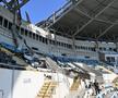 Cum arată stadionul din Odesa, după atacul rusesc // foto: Imago