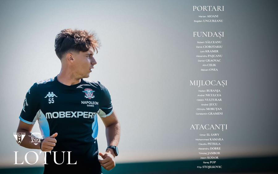 Rapid, încurcată la Arad de UTA lui Mihalcea! Clasamentul în Superliga