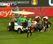 Alexi Pitu, accidentare în UTA Arad - Rapid