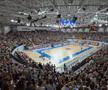 Danubius Arena din Tulcea, plină la un meci al naționalei feminine U18 a României/Foto: Facebook (Federația Română de Baschet)