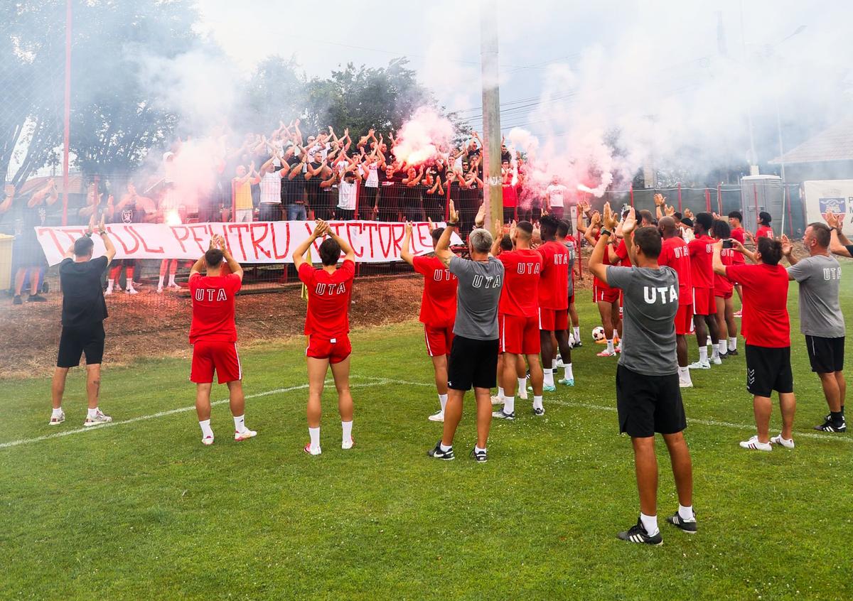 „Tot orașul vibrează” înainte de UTA - Rapid: „Stadionul va fi plin!”