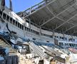 Cum arată stadionul din Odesa, după atacul rusesc // foto: Imago