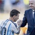 Argentina îl sprijină pe președintele Gianni Infantino/ Foto: Imago