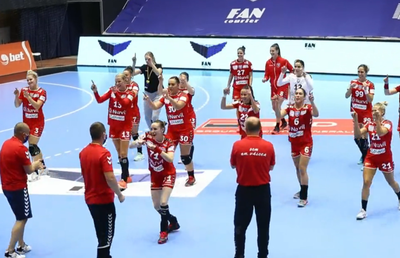 CSM București - SCM Rm. Vâlcea 19-22. VIDEO Dans pe melodia „Jerusalema” pregătit de vâlcence pentru Cupa României