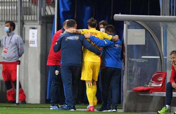 AUSTRIA - ROMÂNIA 2-3. Ciprian Deac, scos pe brațe de pe teren! Un debutant i-a luat locul