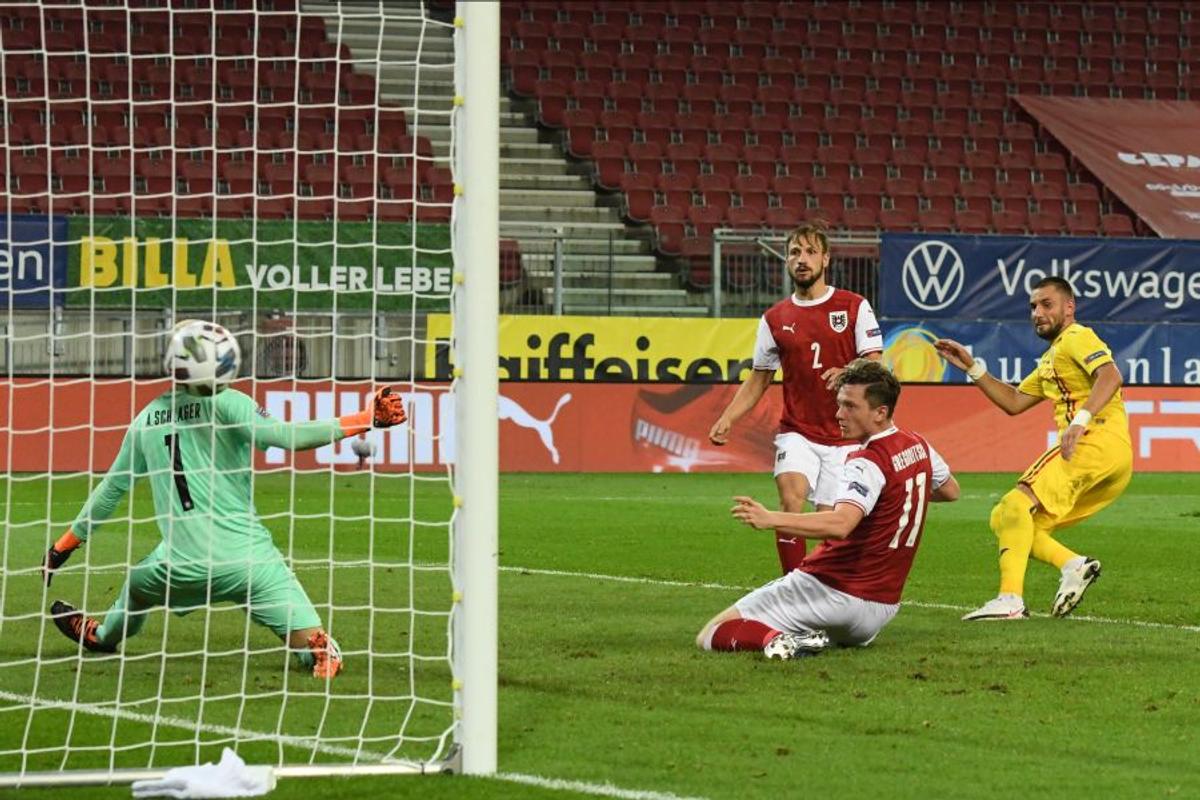 Austria - România gol Baumgartner