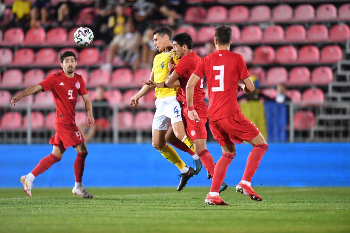 România U21 - Georgia U21 1-1 » Florin Bratu, debut cu egal la cârma naționalei U21