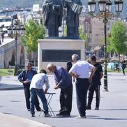 Statuile Sfinților Chiril și Metodiu, apostolii slavilor