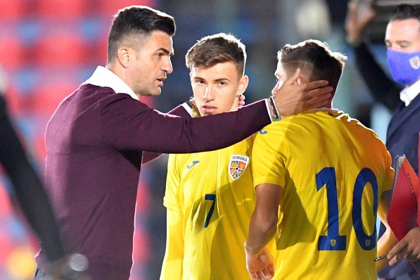 Florin Bratu, în meciul cu Georgia U21 / FOTO: Raed Krishan (GSP)