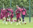 Antrenament West Ham, înainte de meciul cu FCSB (foto: Cristi Preda/GSP)