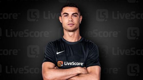 Cristiano Ronaldo, Brand Ambassador Livescore in 2021