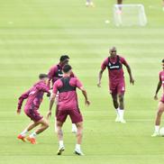 Antrenament West Ham, înainte de meciul cu FCSB (foto: Cristi Preda/GSP)