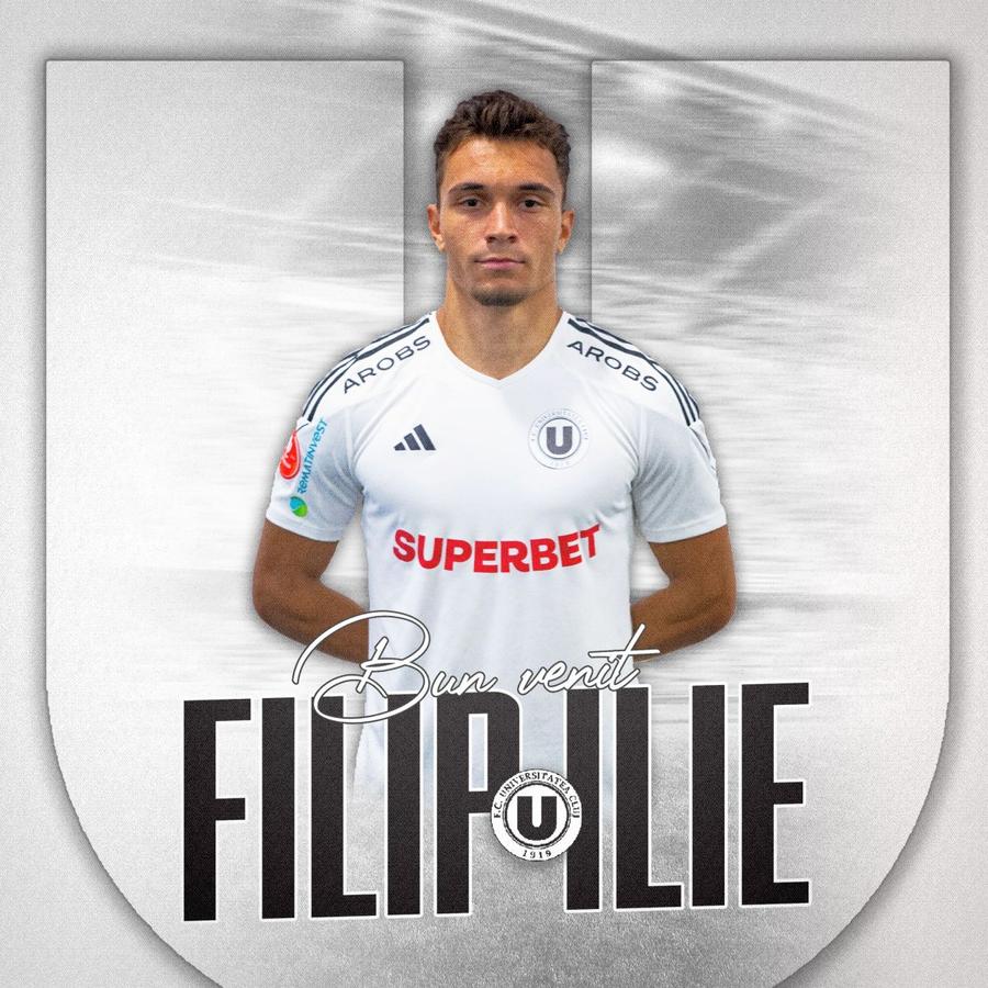 Foto: Facebook @ FC Universitatea Cluj U Cluj a realizat alte două transferuri » „Șepcile roșii” au adus un atacant trecut pe la Bayern și un mijlocaș care a jucat la rivala CFR