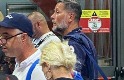 L-au surprins pe Nicolo Napoli în aeroport » Italianul a ajuns în România: „Vizită cu scop strict privat”