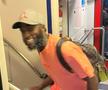Sekou Sidibe, surprins de GSP în Gara de Nord, în timp ce lua trenul spre Craiova / FOTO: Carmen Dumitru