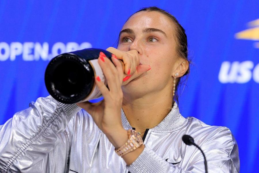 Aryna Sabalenka după ce a cucerit titlul la US Open 2025 Foto: Imago Images Finala feminină de la US Open, analizată la Open GSP: „Până la urmă, Sabalenka merită, ea e cea mai constantă”
