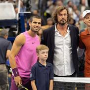 Carlos Alcaraz, Marat Safin și Carlos Alcaraz / Foto: Imago