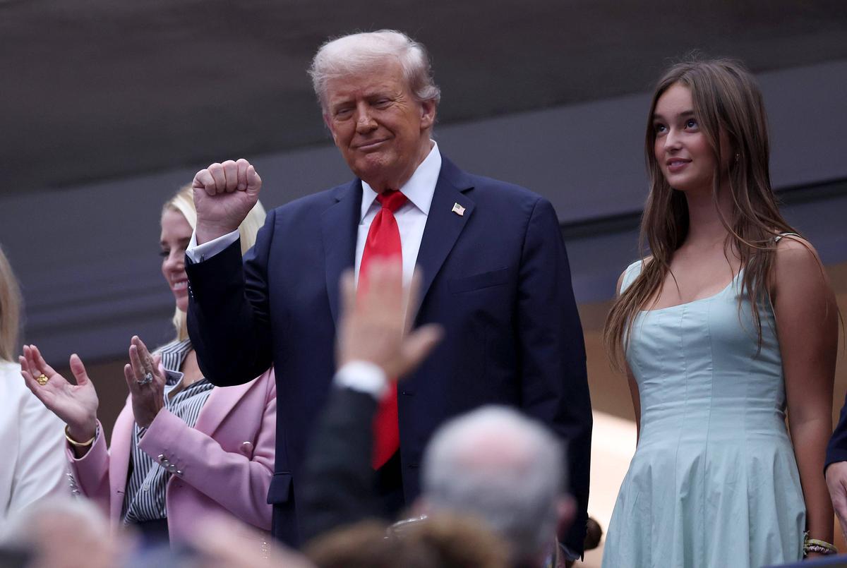 Donald Trump la finala US Open dintre Jannik Sinner și Carlos Alcaraz