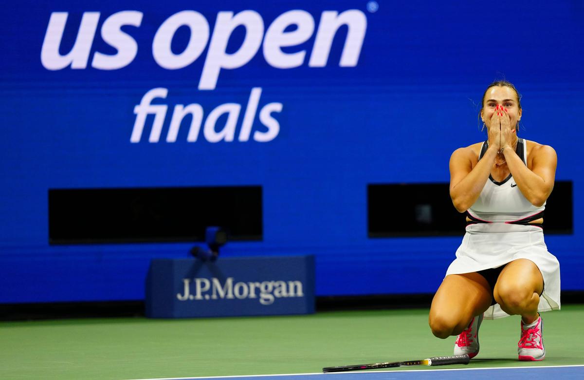 „Stați, stați! Ce faceți? N-am terminat” » Sabalenka și un moment viral la festivitatea de premiere de la US Open