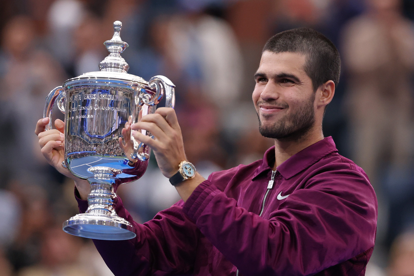 Carlos Alcaraz, campion la US Open 2025/Foto: X (ATP Tour)