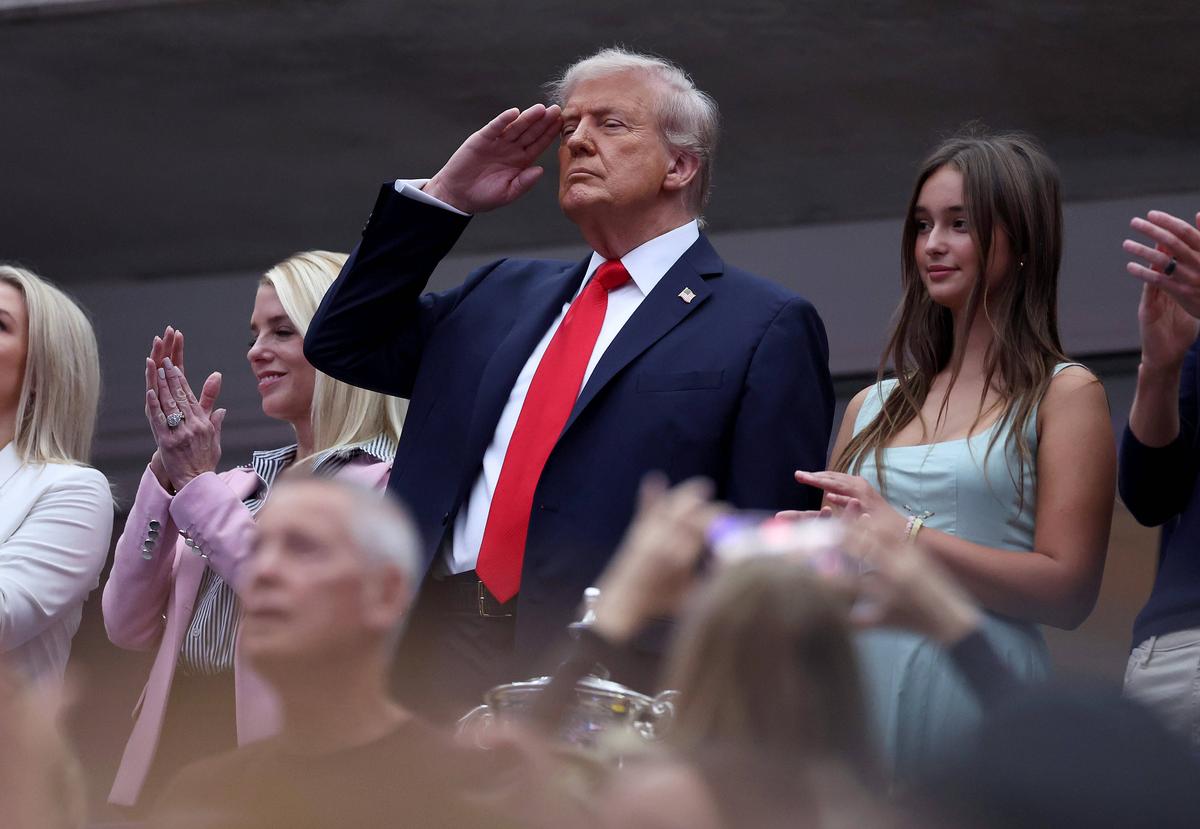 Donald Trump la finala US Open dintre Jannik Sinner și Carlos Alcaraz
